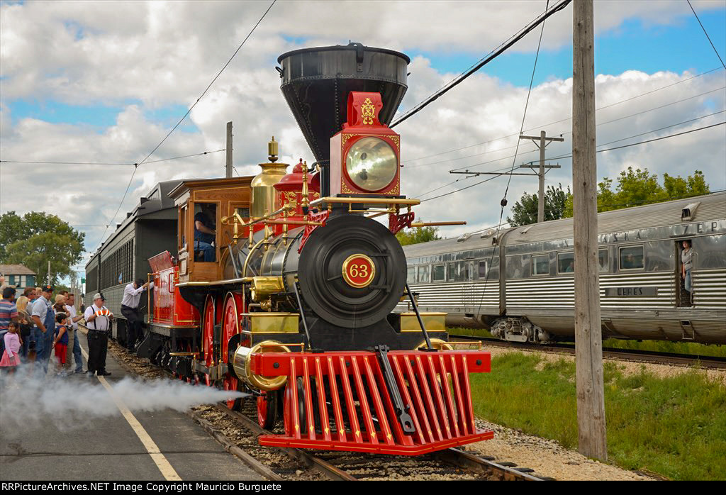 CPRR Leviathan Steam Locomotive